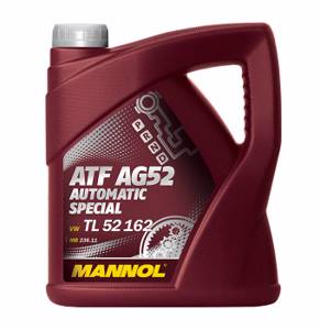 MANNOL AUTOMATIC SPECIAL ATF AG52 (допуск VW 52162 /АКПП VW, AUDI/) 4л